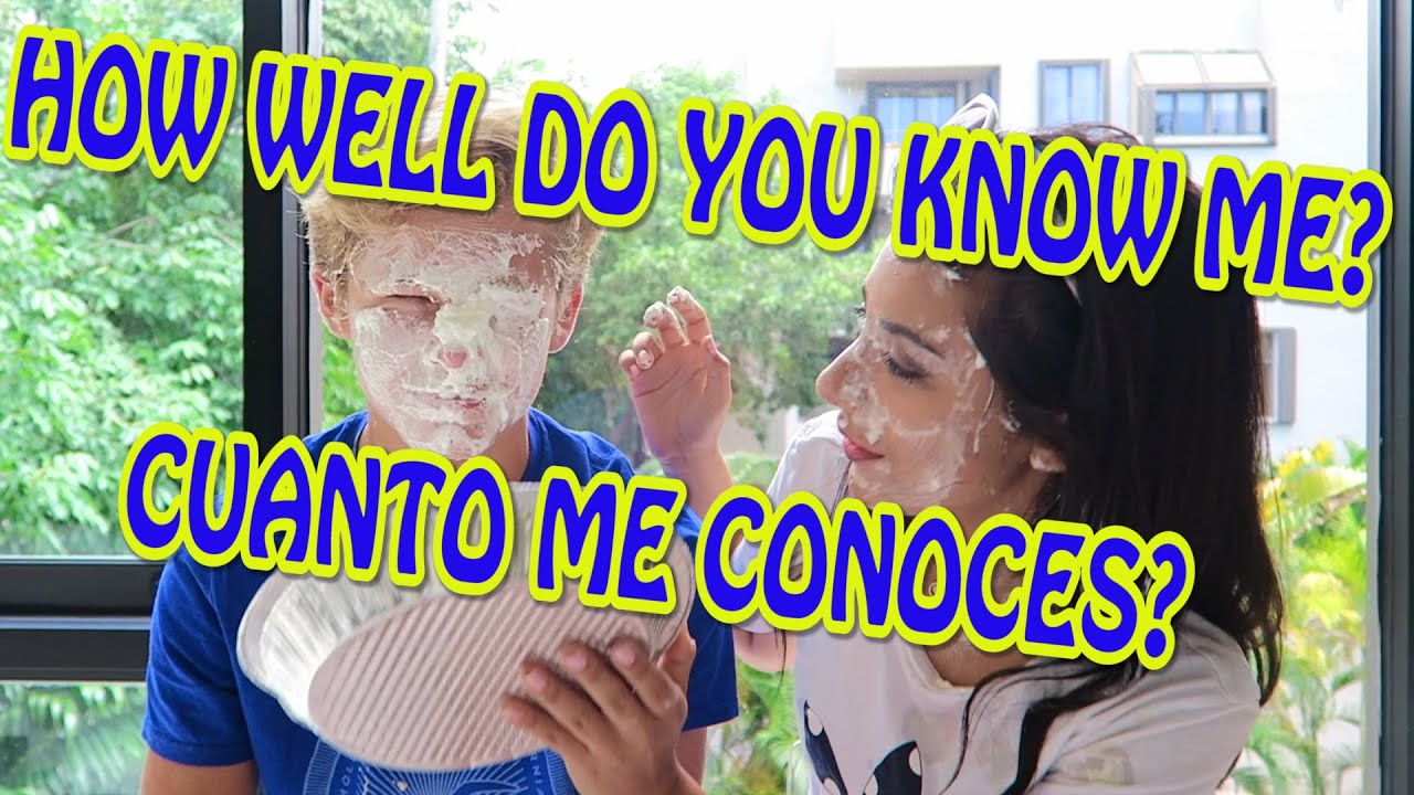 Жизель и Джордан - Насколько хорошо вы меня знаете?/Cuanto me conoces? Challenge