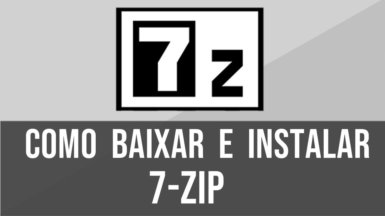 Como Baixar e Instalar 7-zip Atualizado| 2018