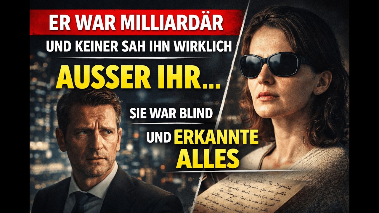 Er war Milliardär – aber nur eine blinde Frau erkannte, wer er wirklich war