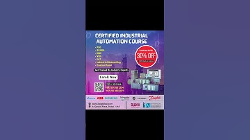 Industrial Automation Training in Dubai - Join Now and get 30% Discount