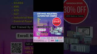 Industrial Automation Training in Dubai - Join Now and get 30% Discount