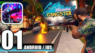 Sins Of Miami Gangster - геймплей для Android и iOS - часть 1 (WORLD OPEN) screenshot 3