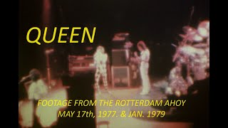 QUEEN - Footage from the Rotterdam Ahoy Hall 1977 & 1979 (8 mm film)
