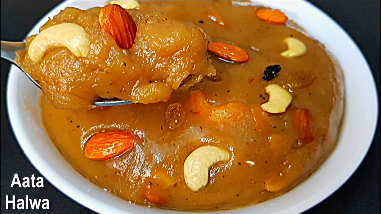 हो गए हो मूंग दाल हलवा से बोर तो झटपट बनायें आटे से नए तरह की टेस्टी हलवा /Wheat flour Halwa