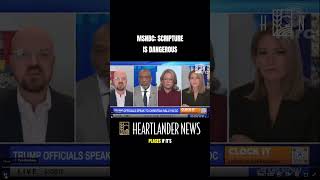 🔥 EXPOSED: MSNBC Panel Calls Spiritual Battle Talk "Dangerous" Since Trump Lost