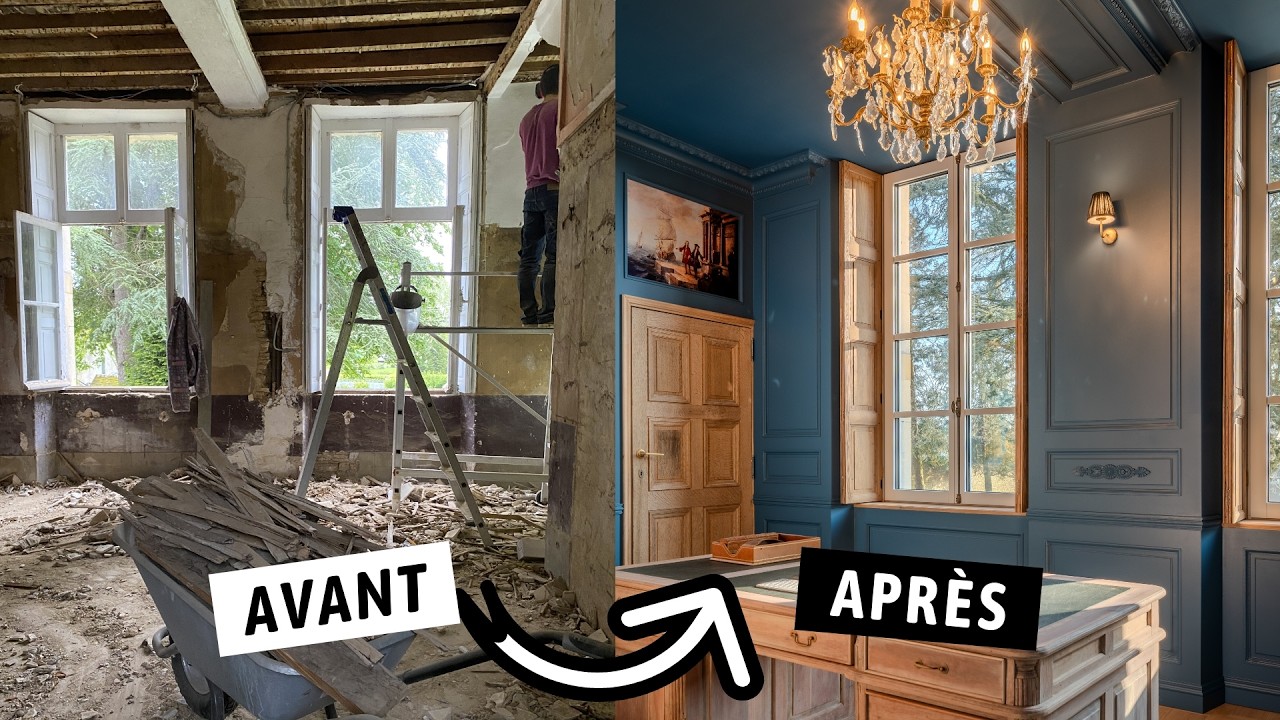 НЕВЕРОЯТНОЕ ПРЕОБРАЖЕНИЕ - 1 ГОД РЕМОНТА: Офис нашей мечты