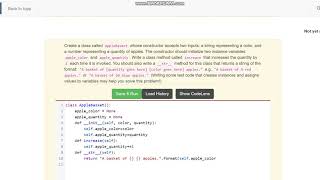 Coursera python specialisation || Python Classes and Inheritance || Week 1 || Assessment: Week One