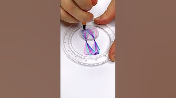 Beautiful Spirograph #spirograph #satisfying #viral #art #asmr #pattern #rihanna #relaxing