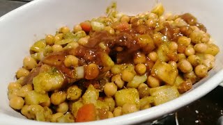 Khati Meethi Imli chaat|chana chat recipe |how to make chana chat
