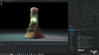 EmberGen 1.0 VFX Testing : Creating a realtime twister simulation | Nyjo FX