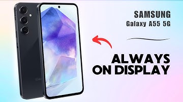 How to Enable/Disable Always on Display on Samsung Galaxy A55 5G | Tips, Tricks & Hidden Features