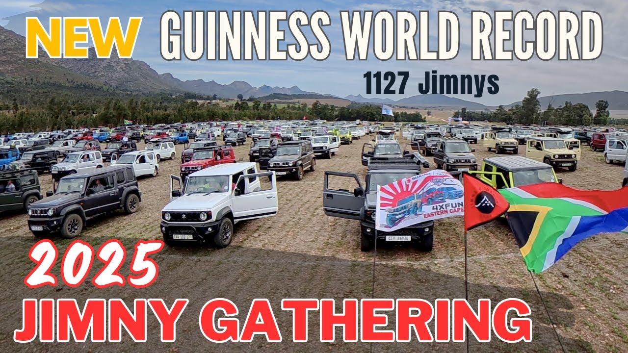 Jimny Gathering 2025, миграция и установление нового мирового рекорда