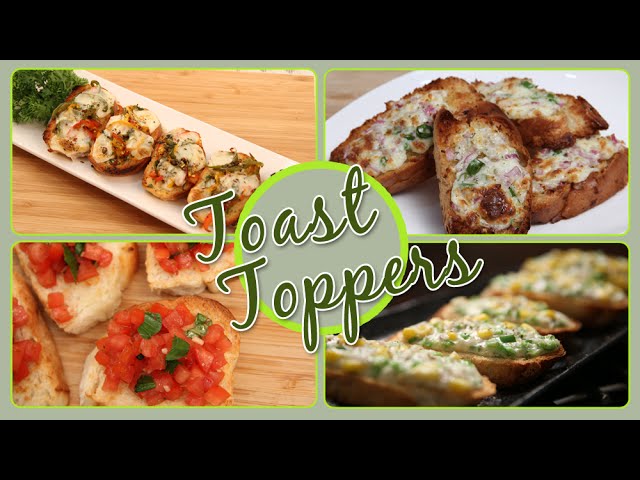 Toast Toppers | Quick & Easy To Make Snacks / Party Appetizer Recipes | Rajshri Food