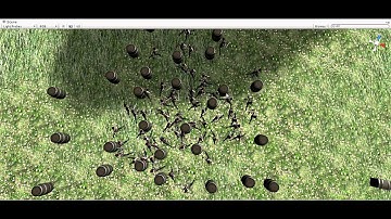 Unity - Fantasy AI 1.1 Teaser 2(New + Improved Obstacle/Character Avoidance System)