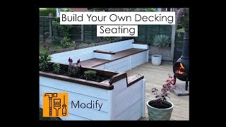 How to build your own decking part 2 - Seating Area
