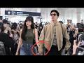 Romantic Moment😍! Jing Boran Caught Holding Hands with Sun Qian at Airport Heading to Xiamen