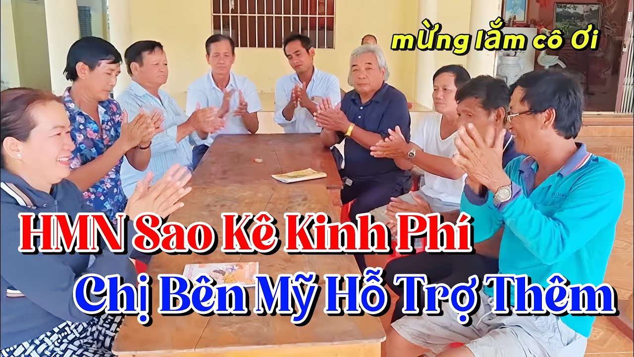 Kết Thúc Công Trình Út Liễu Sao Kê Kinh Phí Và Tiếp Tục Nhận Được Hỗ Trợ Lớn Từ Chị Bên Mỹ 