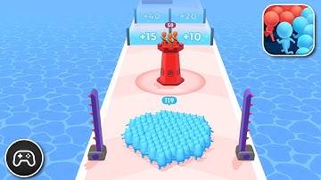 Count Masters: Stickman Games - Gameplay Walkthrough Part 59 - Game Levels 353-356 (iOS, Android)