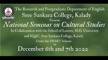 National Seminar on Cultural Studies - Inaugural Session