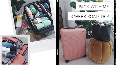 Pack With Me: 3 Week California Road Trip | The An...