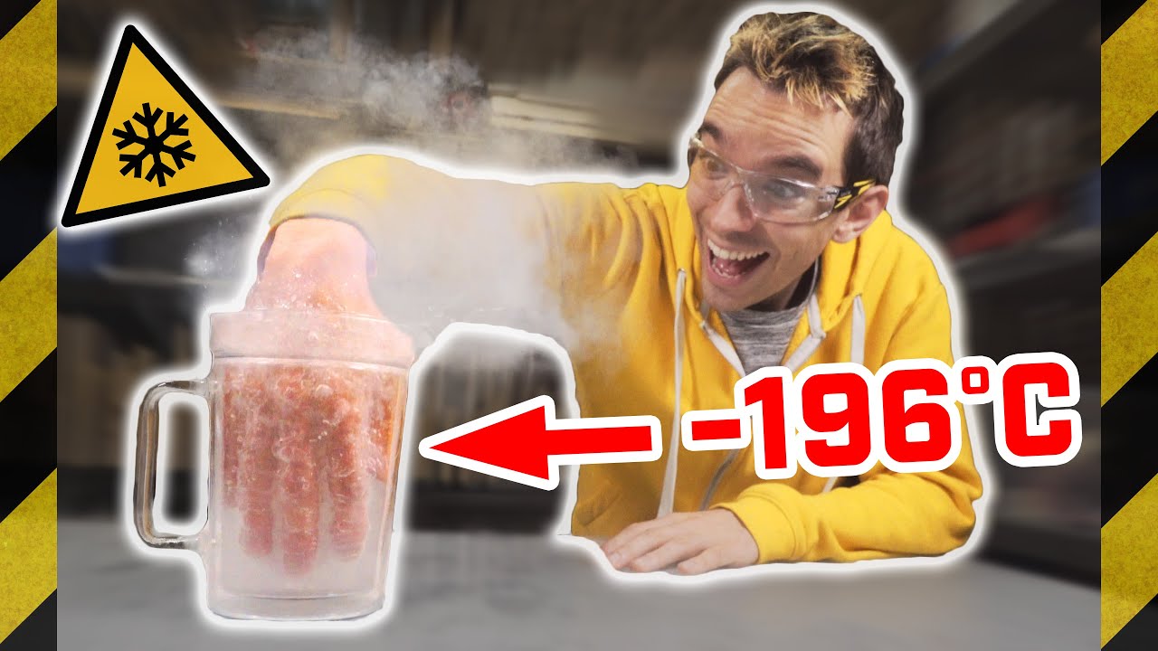 7 EXPÉRIENCES DE DINGUE A L'AZOTE LIQUIDE !