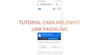 CARA MELEWATI LINK Paid4link !!