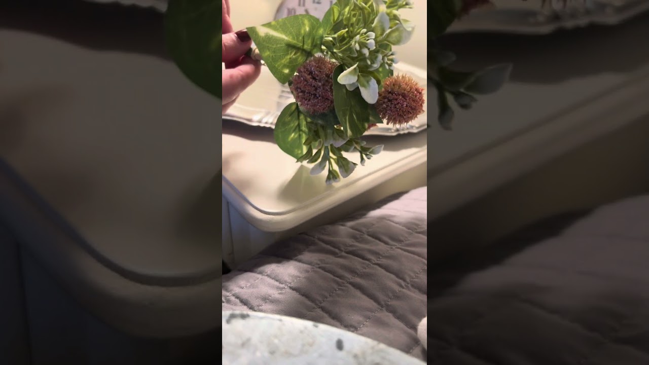 Style this thrifted silver tray with me! 