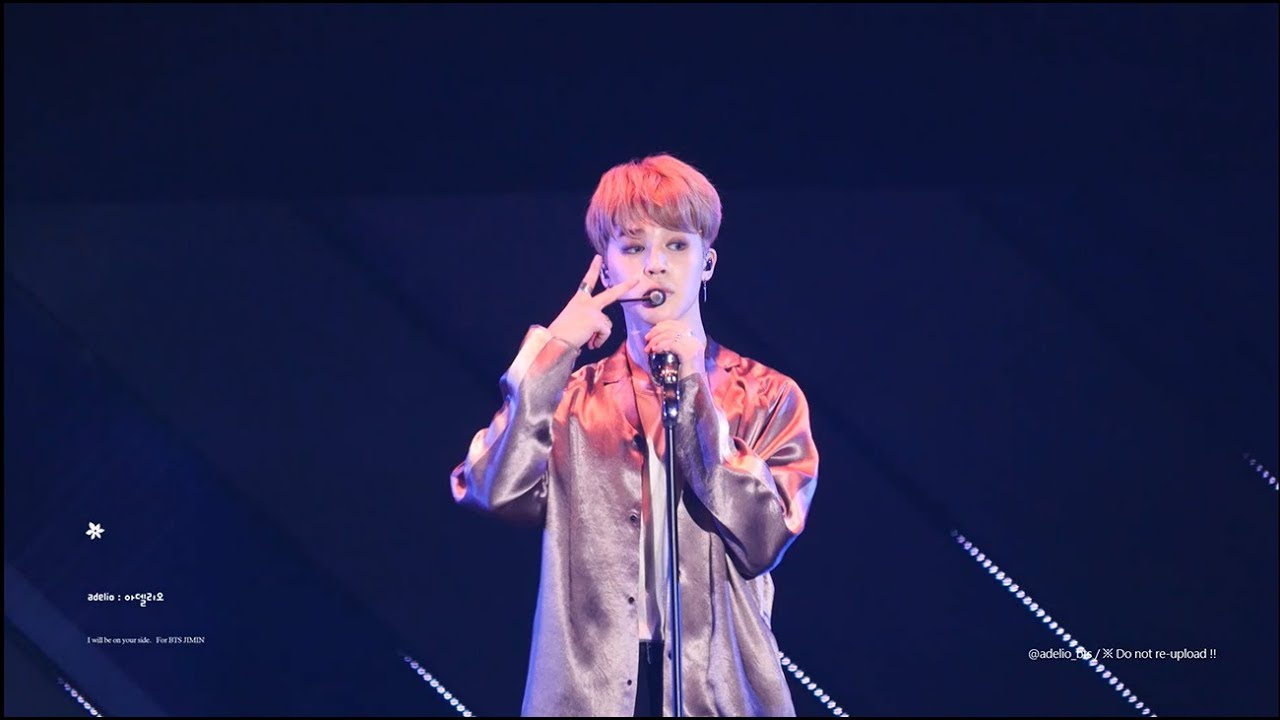 Lotte Family Concert Bts Airplane Pt 2 Jimin Focus Youtube