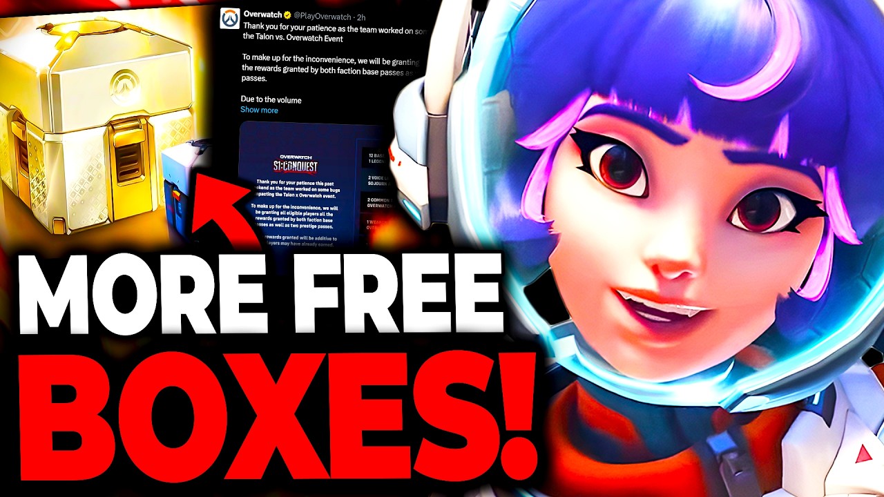 Overwatch объявляет о крупной компенсации за недавние баги!