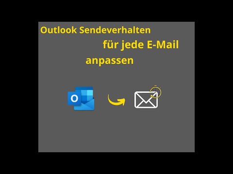 Microsoft Outlook Nachrichten immer um 60 Sekunden verzögert senden