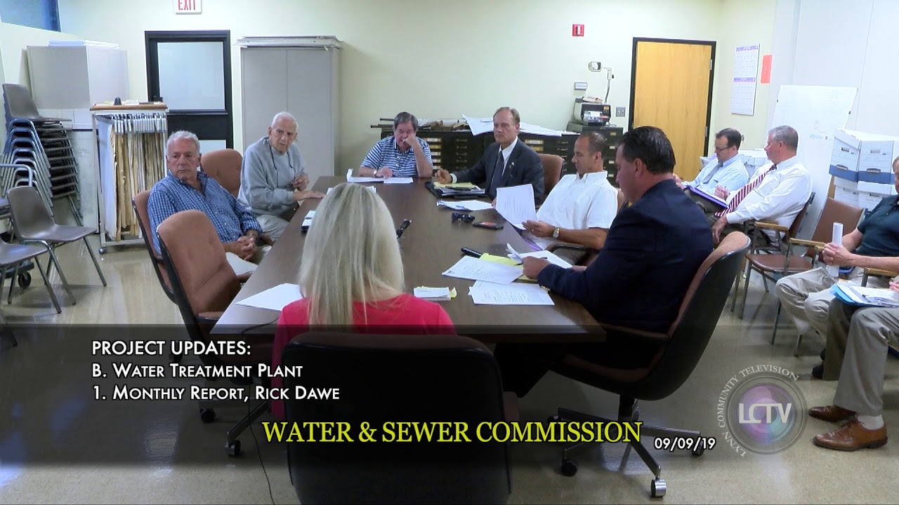 Lynn Water & Sewer Commission Meeting September 9, 2019 YouTube