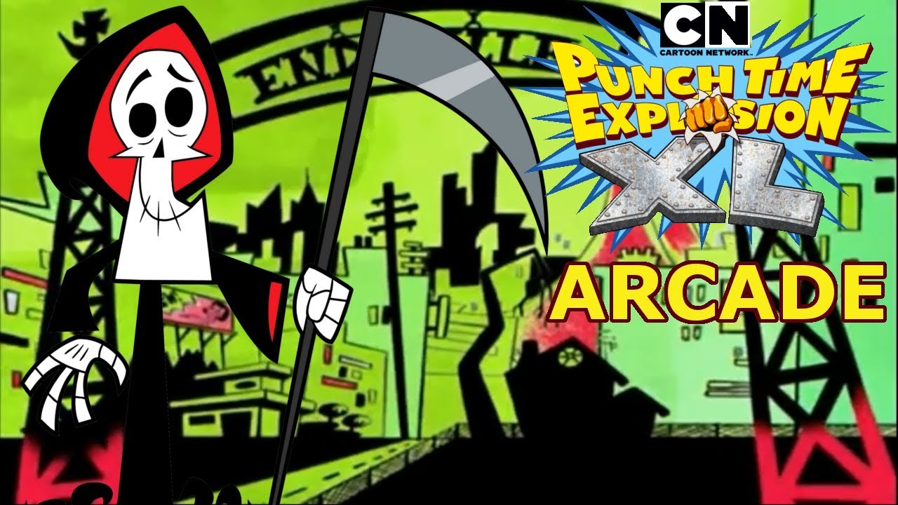 Cartoon Network Punch Time Explosion XL Arcade Mode with Grim