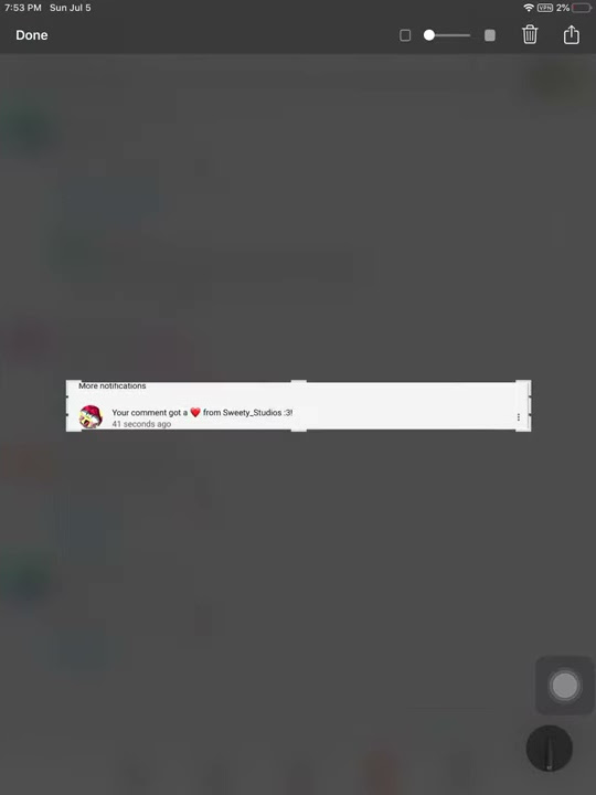 E i got a like from a piggy queen eee