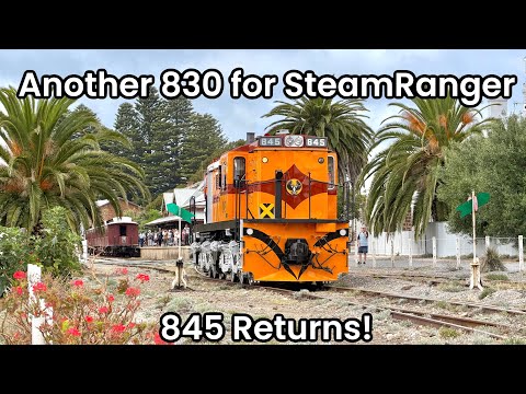 New 830 Class for SteamRanger Heritage Railway 
