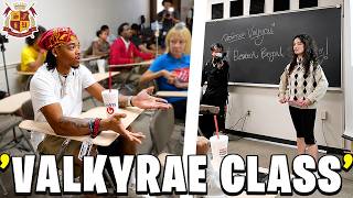 Chris Goes To Valkyrae Networking Class At Streamer University