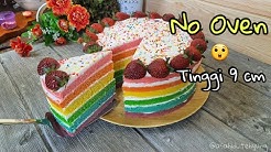 Resep Rainbow Cake Kukus 8 Telur Paling Mudah Dibuat - Durasi: 12.04. 