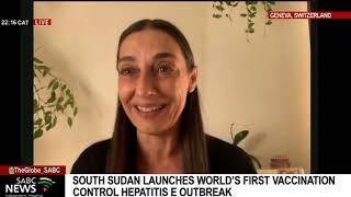 South Sudan launches mass vaccination campaign for hepatitis E