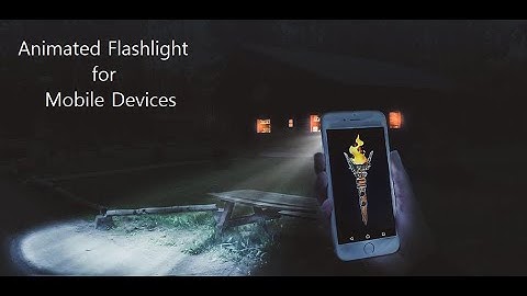 Torch - Animated Flashlight App for Android Mobile Devices