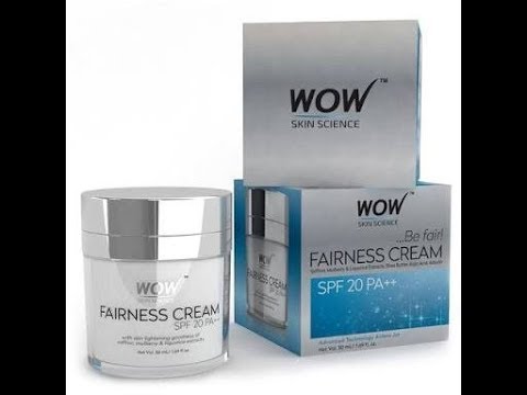 wow fairness cream