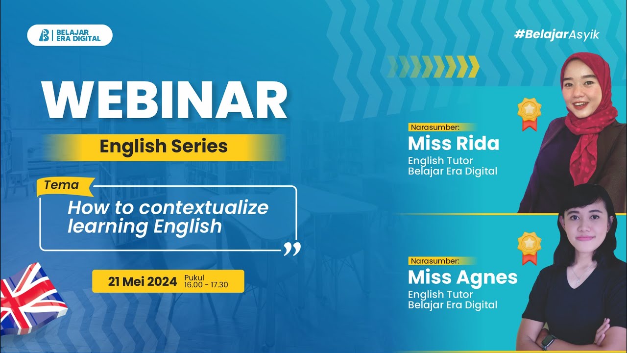 Webinar ! How to contextualize learning English
