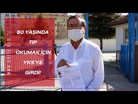 60 YAŞINDA YKS’YE