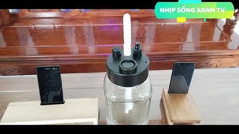 bình rót rượu tự động .( Sử dụng công tắc hành trình )