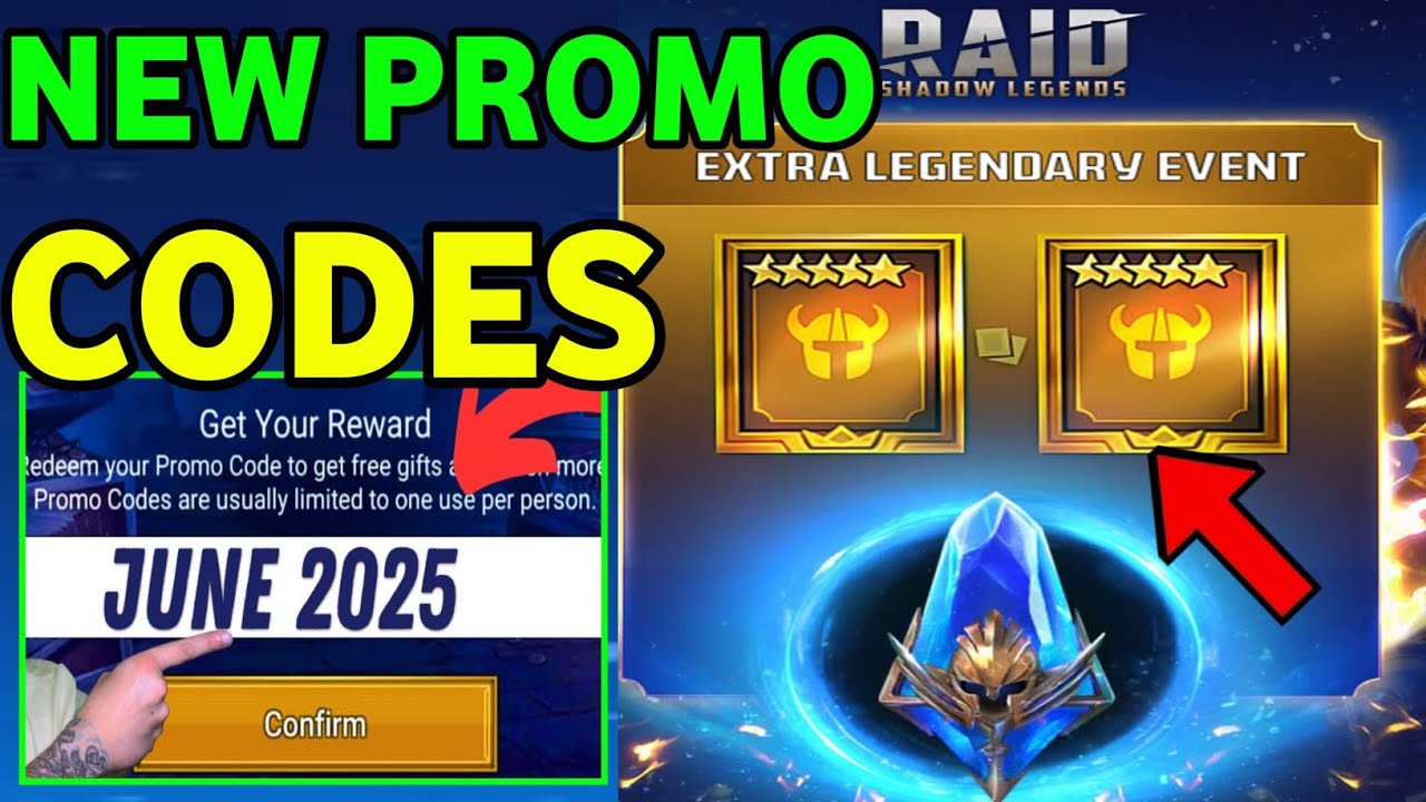 UPDATE⚡ RAID SHADOW LEGENDS CODES IN JULY 2025 | NEW GIFT CODES JULY ...