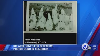 RIT apologizes for offensive photo found in yearbook