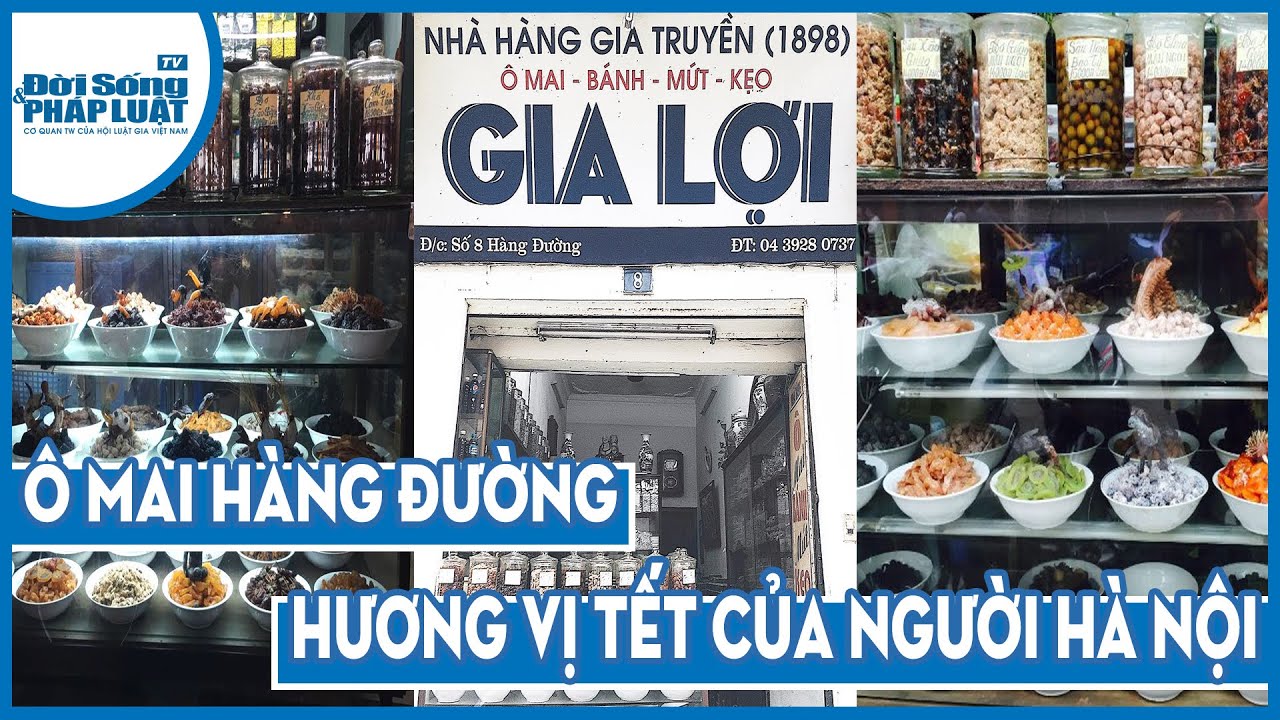 muối ô mai hà nội  Update  Ô MAI HÀNG ĐƯỜNG - Hương vị Tết của người Hà Nội | ĐỜI SỐNG PHÁP LUẬT