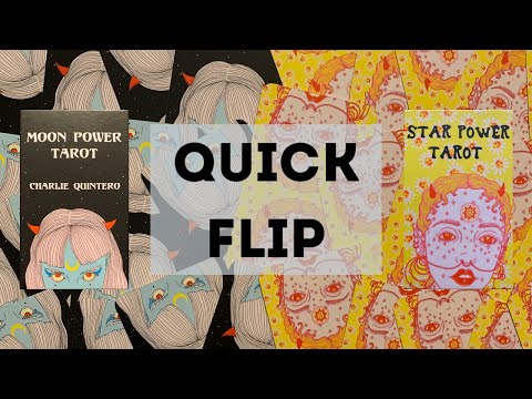 Moon Power Tarot & Star Power Tarot Double Quick Flip