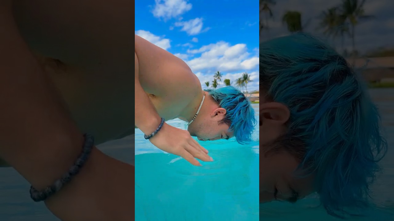 POV: el agua está demasiado fría😳💦😂