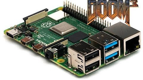 DOOM 3 on Raspberry Pi 4 !!   read description