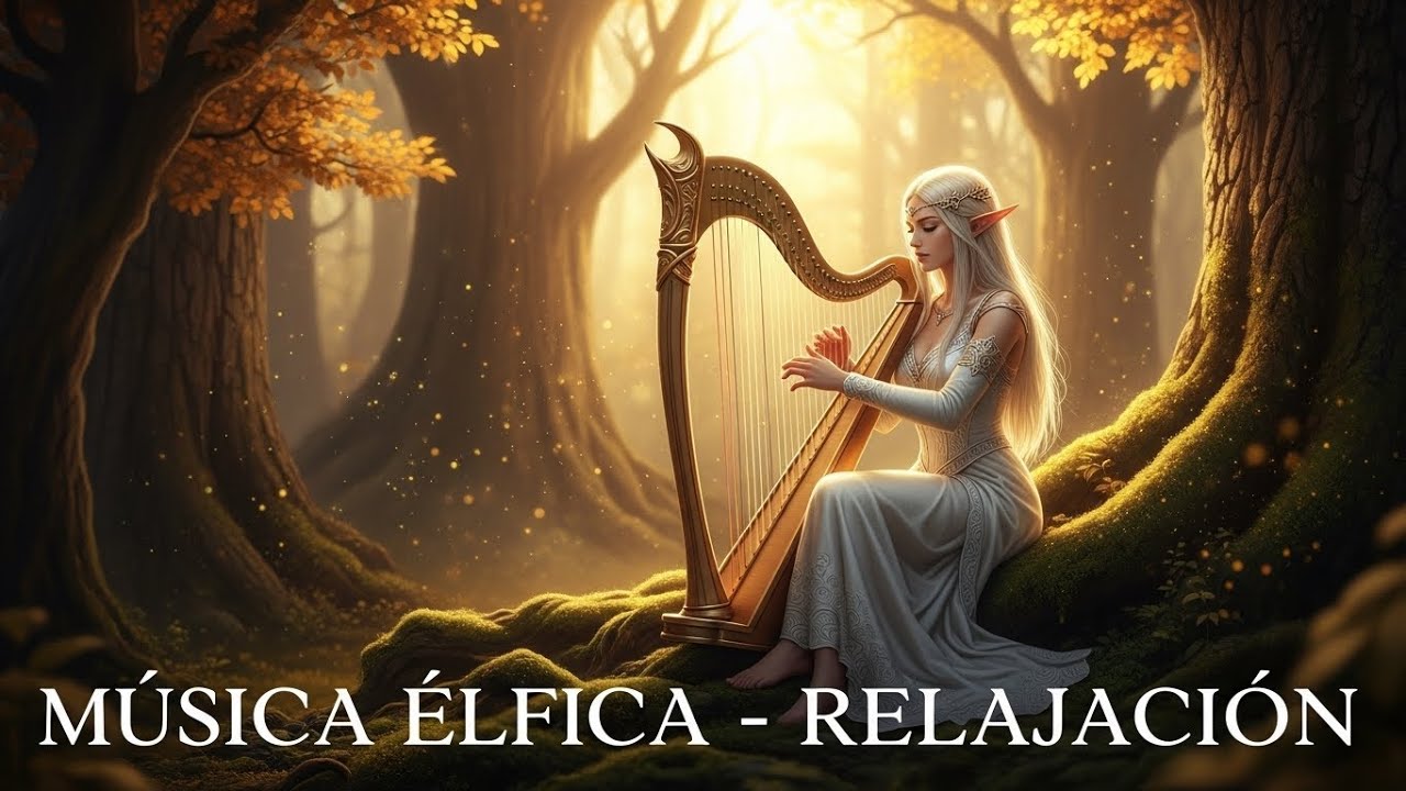 Melodías Élficas Místicas: Música de Sanación para la Paz Espiritual y Relajación Profunda