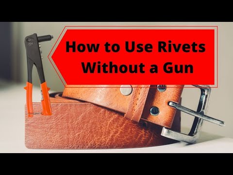 Video: How to rivet rivets without a riveter on hand?